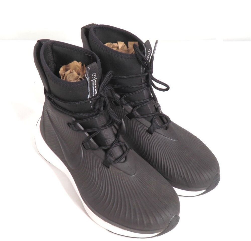 Nike Binzie Black Boot High-Top Athletic Sneakers Waterproof Size 5Y Women 7